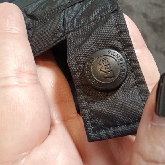 REI Womens Track Outdoor Gorpcore  Nylon Black Pants Elastic Waist Size 14P - Picture 5 of 11